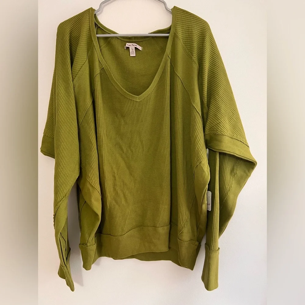 Free People Santa Clara ferngully thermal top